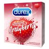 Durex Sensual Strawberry (3 chiếc) 5 bao cao su Durex Sensual Strawberry