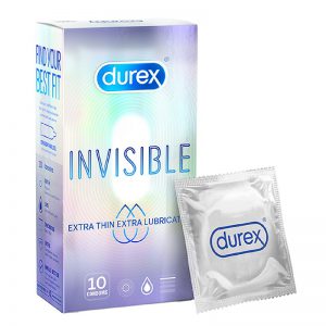 Bao Cao Su Siêu Mỏng Durex Invisible (10 chiếc) 6 bao cao su cuc sieu mong durex invisible 3