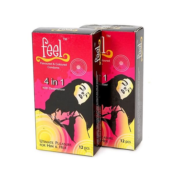 Feel 4 in 1 (12 chiếc) 2 bao cao su feel 4 in 1 2