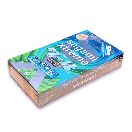 Sagami Xtreme Spearmint (Hộp 10) – Hương bạc hà 2 sagami xtreme spearmint 3 min