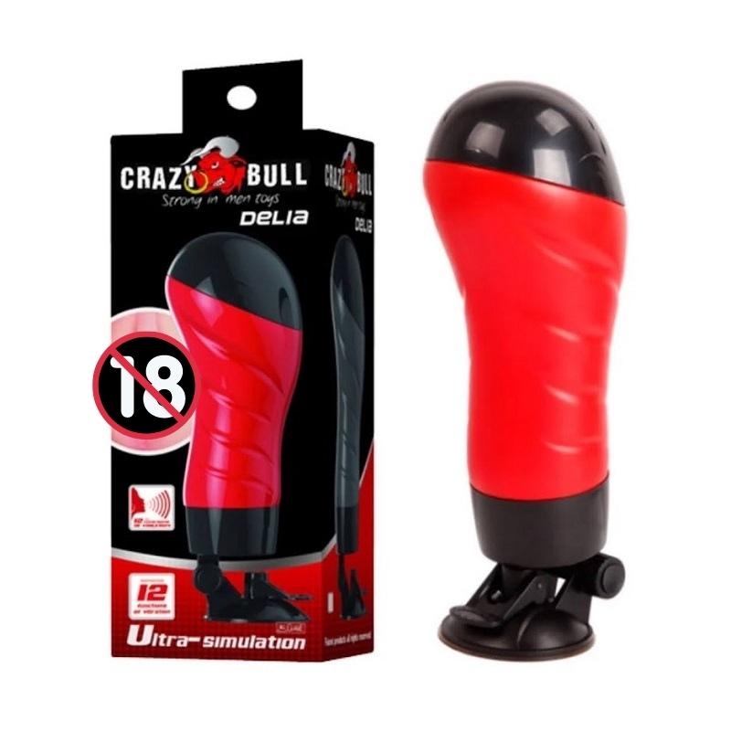 Âm đạo dính tường cao cấp Crazy Bull (Rung, phát âm thanh) 2 Am dao dinh tuong cao cap Crazy Bull rung phat am thanh 1
