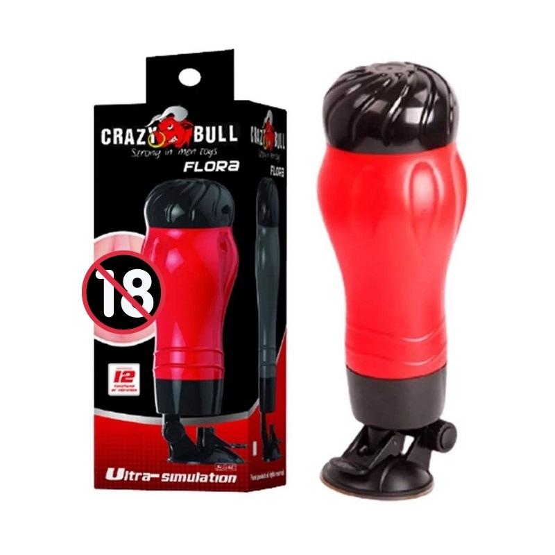Âm đạo dính tường cao cấp Crazy Bull (Rung, phát âm thanh) 1 Am dao dinh tuong cao cap Crazy Bull rung phat am thanh 4 1