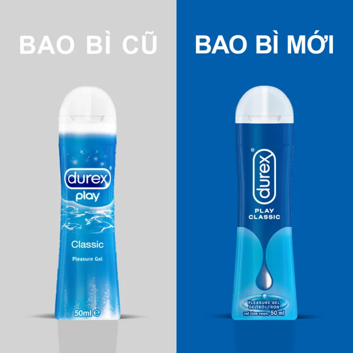 Gel bôi trơn DUREX PLAY CLASSIC 50ML 4 gel bôi trơn Durex