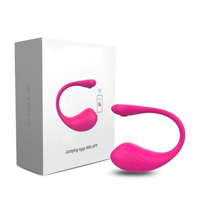 Trứng rung điều khiển bằng app Love Spouse (điều khiển qua app, 9 chế độ rung, sạc nam châm) 4 trung rung bluetooth cao cap love spouse 3
