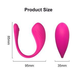 Trứng rung điều khiển bằng app Love Spouse (điều khiển qua app, 9 chế độ rung, sạc nam châm) 7 trung rung bluetooth cao cap love spouse 4