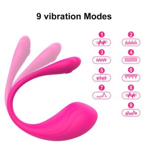 Trứng rung điều khiển bằng app Love Spouse (điều khiển qua app, 9 chế độ rung, sạc nam châm) 9 trung rung bluetooth cao cap love spouse 6