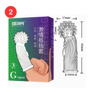 Bao cao su ngón tay AiChao (2 cái/hộp) 6 bao cao su ngon tay 2
