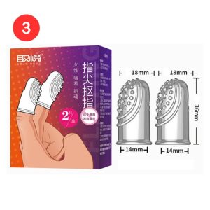 Bao cao su ngón tay AiChao (2 cái/hộp) 7 bao cao su ngon tay 3
