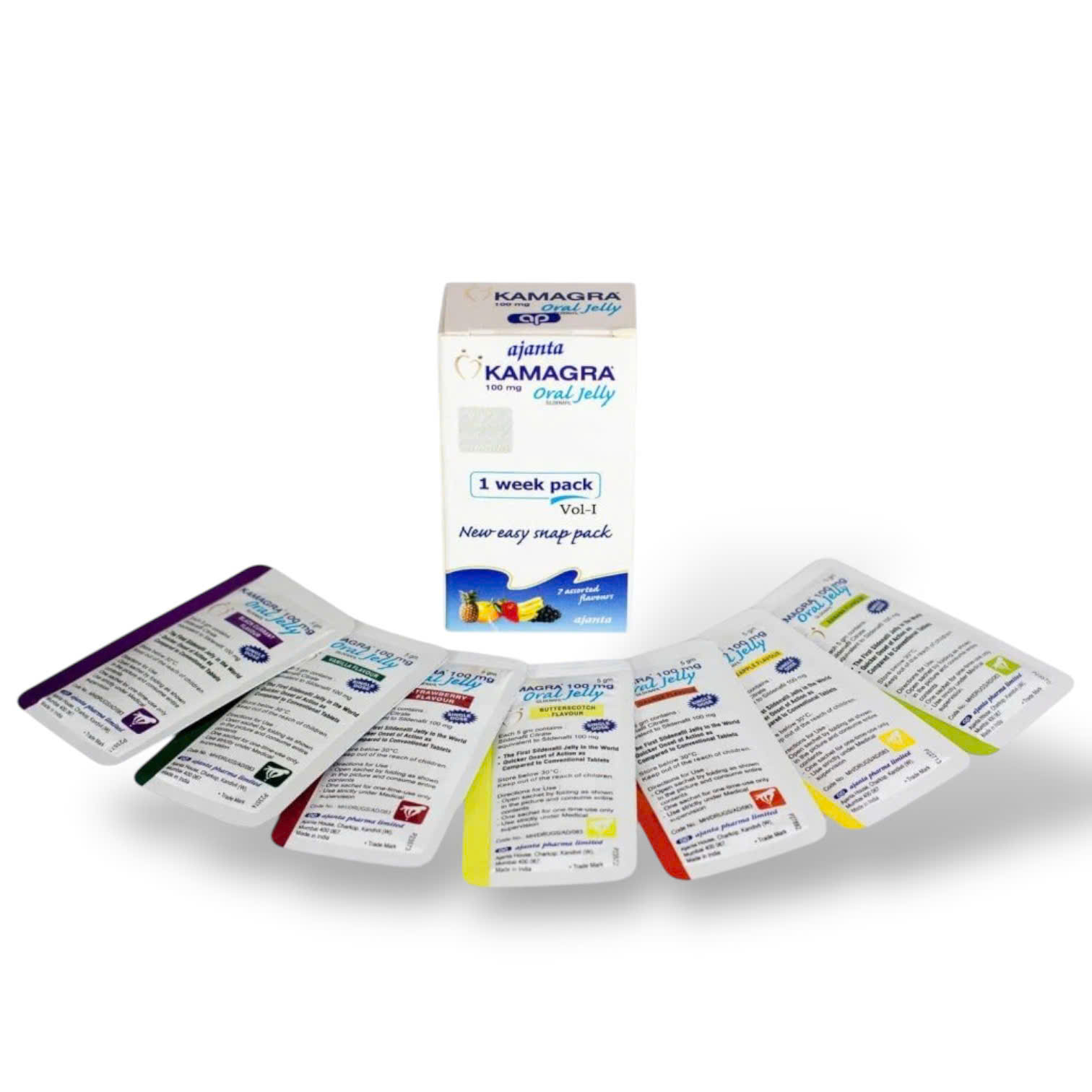 Kamagra Oral Jelly - Thạch cường dương 4 Thạch Kamagra, giúp cường dương