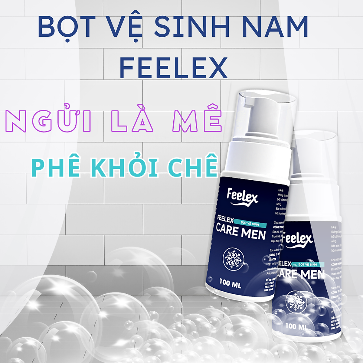 Dung dịch vệ sinh nam Feelex 6 Dung dịch vệ sinh nam Feelex