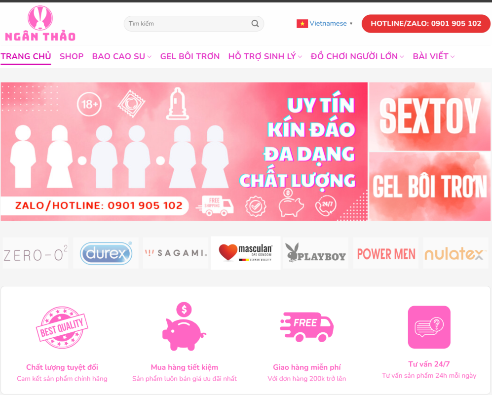 Top 3 shop bao cao su uy tín tại Nha Trang 1 Shop bao cao su uy tín tại nha trang