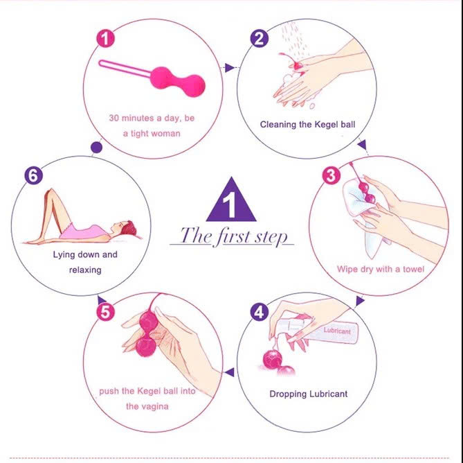 Bóng tập Kegel 8 cach tap bong kegel