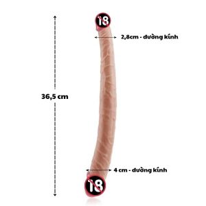 Dương vật giả 2 đầu Lovetoy 7 duong vat hai dau 4